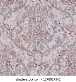 Vector damask seamless pattern background. Classical luxury old fashioned damask ornament, royal victorian seamless texture for wallpapers, textile, wrapping. Exquisite floral baroque template.