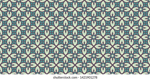 Vector damask seamless pattern background. Elegant luxury texture for wallpapers, backgrounds and page fill.
