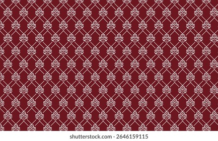 Vector damask seamless pattern background. Classical luxury old fashioned damask ornament, royal victorian seamless texture for wallpapers,
 textile, wrapping. Exquisite floral baroque template.

