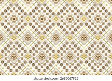 Vector damask seamless pattern background. Classical luxury old fashioned damask ornament, royal victorian seamless texture for wallpapers, textile, wrapping. Exquisite floral baroque template.