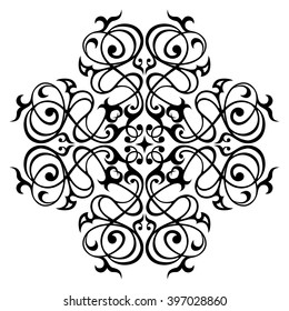 Vector damask seamless pattern element. Elegant luxury texture for wallpapers, backgrounds and page fill.