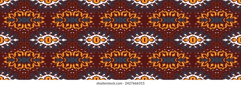 Vector damask seamless pattern. Victorian style Wallpaper. Tribal ethnic vector textures. Seamless pattern in Aztec style. Folk embroidery. Indian, Scandinavian, Gypsy, Mexican rug. African carpet.