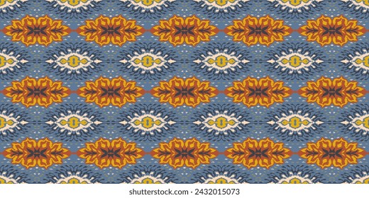 Vector damask seamless pattern. Victorian style Wallpaper. Tribal ethnic vector textures. Seamless pattern in Aztec style. Folk embroidery. Indian, Scandinavian, Gypsy, Mexican rug. African carpet.