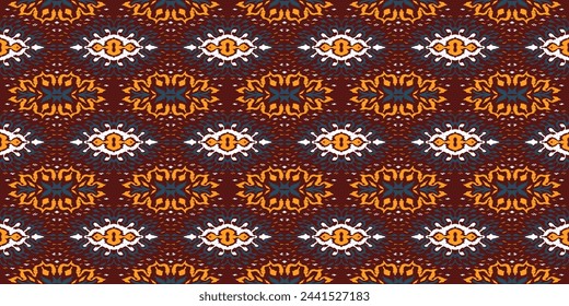 Vector damask seamless pattern. Victorian style Wallpaper. Tribal ethnic vector textures. Seamless pattern in Aztec style. Folk embroidery. Indian, Scandinavian, Gypsy, Mexican rug. African carpet.