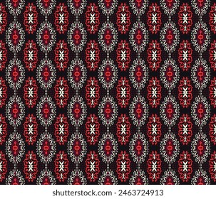 Vector damask seamless pattern. Victorian style Wallpaper. Tribal ethnic vector textures. Seamless pattern in Aztec style. Folk embroidery. Indian, Scandinavian, Gypsy, Mexican rug. African carpet.