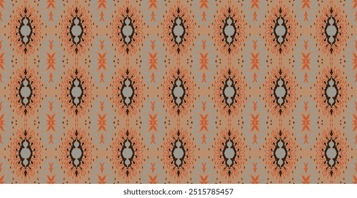 Vector damask seamless pattern. Victorian style Wallpaper. Tribal ethnic vector textures. Seamless pattern in Aztec style. Folk embroidery. Indian, Scandinavian, Gypsy, Mexican rug. African carpet.