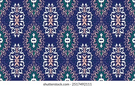 Vector damask seamless pattern. Victorian style Wallpaper. Tribal ethnic vector textures. Seamless pattern in Aztec style. Folk embroidery. Indian, Scandinavian, Gypsy, Mexican rug. African carpet.