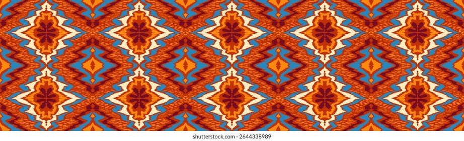 Vector damask seamless pattern. Victorian style Wallpaper. Tribal ethnic vector textures. Seamless pattern in Aztec style. Folk embroidery. Indian, Scandinavian, Gypsy, Mexican rug. African carpet.