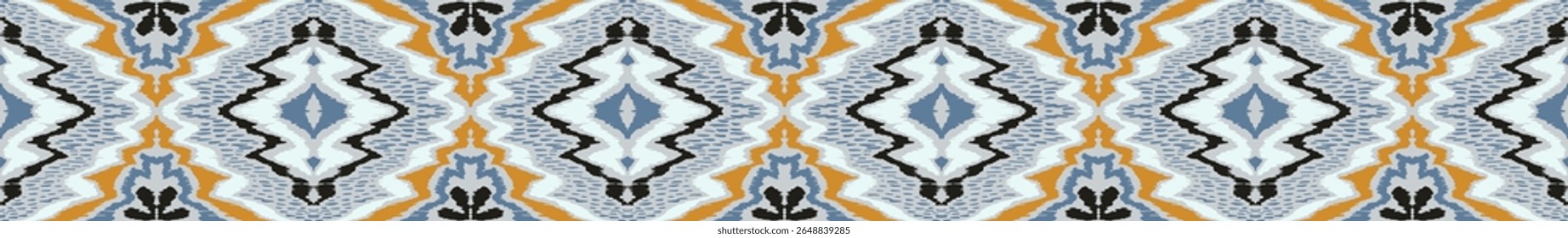 Vector damask seamless pattern. Victorian style Wallpaper. Tribal ethnic vector textures. Seamless pattern in Aztec style. Folk embroidery. Indian, Scandinavian, Gypsy, Mexican rug. African carpet.