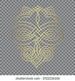 Vector damask vintage baroque ornament. Retro pattern antique style acanthus. Tile, wallpaper decor element.