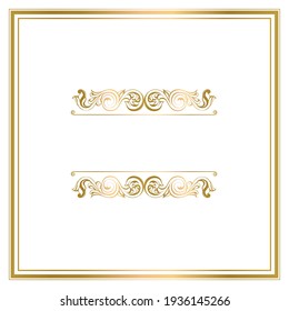 Vector damask vintage baroque scroll ornament swirl. Victorian monogram heraldic shield swirl.Retro floral leaf pattern border foliage antique  acanthus calligraphy engraved tattoo. Tile decor element