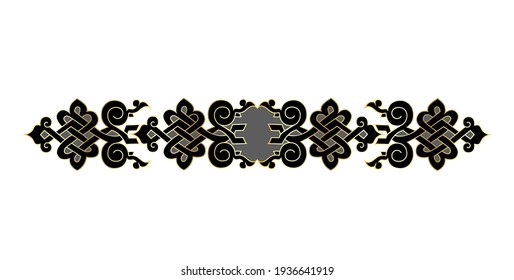 Vektor Damast Vintage Barock Scroll Ornament wirl. Victorian monogram heraldic Schild swirl.Retro Blumenblatt Muster Rand Blätter antiken Akanthus-Kalligrafie graviert Tattoo. Tile Decor Element