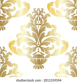 Vector damask vintage baroque scroll seamless ornament swirl. Victorian monogram heraldic shield swirl.Retro floral leaf pattern border foliage antique  acanthus calligraphy engraved tattoo. Tile