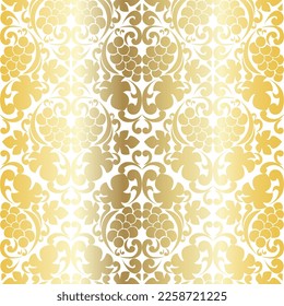 Vector damask vintage baroque scroll ornament swirl. Victorian monogram heraldic shield swirl. Retro floral leaf pattern border foliage antique  acanthus calligraphy engraved tattoo. seamless pattern