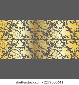 Vector damask vintage baroque scroll ornament swirl. Victorian monogram heraldic shield swirl. Retro floral leaf pattern border foliage antique  acanthus calligraphy engraved tattoo. 