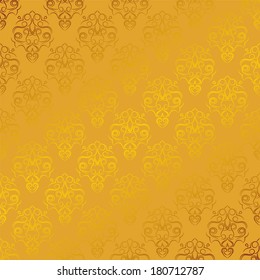 vector damask wallpaper. design elements. flower backdrop