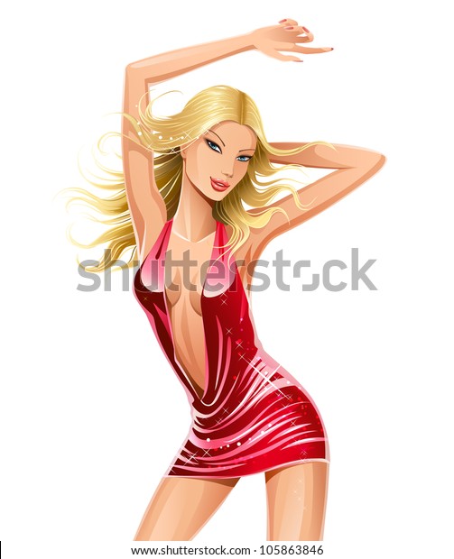 Teen Babe Blondie Dancing Sexy