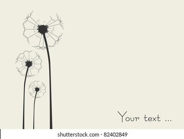 vector dandelion