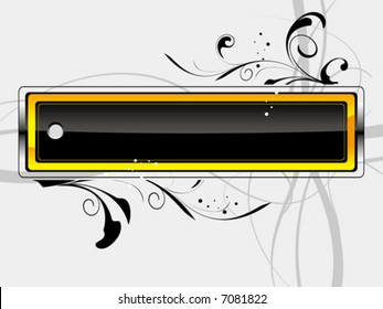 vector danger pattern black with yellow background