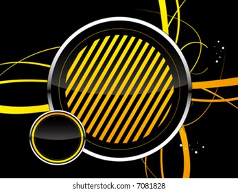 vector danger pattern black with yellow background