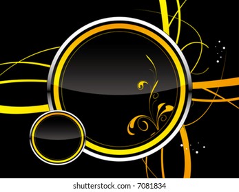 vector danger pattern black with yellow background