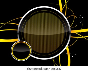 vector danger pattern black with yellow background