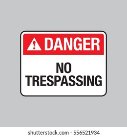 8,212 No trespassing sign Images, Stock Photos & Vectors | Shutterstock