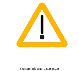 Vector Danger Warning Attention Sign 