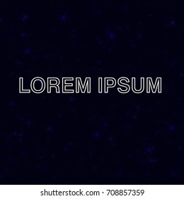 vector dark  abstract background stars