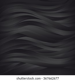 Vector dark Background. Black pattern.