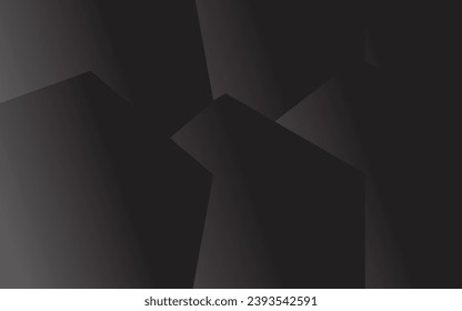 Vector dark background with hexagonal shape
