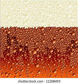 Vector dark beer texture