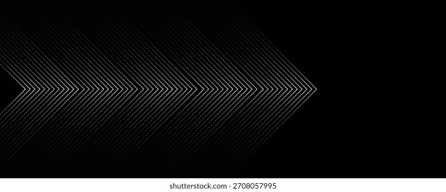 Vector de fondo azul oscuro. Fondo abstracto de la presentación de la curva de rayas de línea moderna, Ilustración vectorial