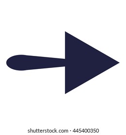 Vector dark blue icon arrow icon