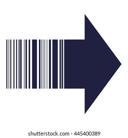 Vector dark blue icon arrow icon
