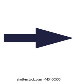 Vector dark blue icon arrow icon