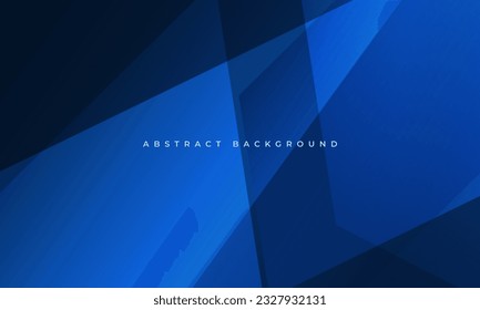 Vector dark blue modern abstract background with diagonal geometric shapes.
