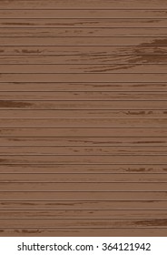 Vector dark brown wood texture background