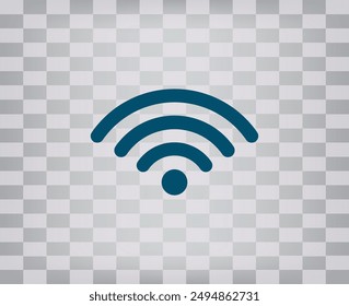 Vector dark color icon on gray checkered background with gradient