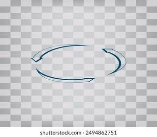 Vector dark color icon on gray checkered background with gradient