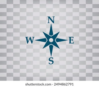 Vector dark color icon on gray checkered background with gradient
