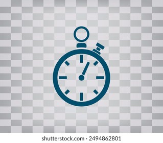 Vector dark color icon on gray checkered background with gradient