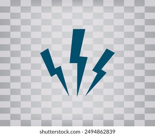 Vector de color oscuro sobre fondo gris a cuadros con degradado