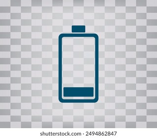 Vector dark color icon on gray checkered background with gradient