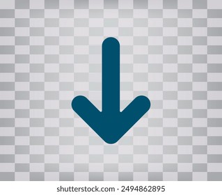 Vector dark color icon on gray checkered background with gradient