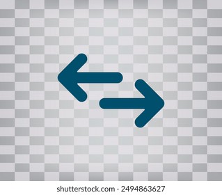 Vector dark color icon on gray checkered background with gradient