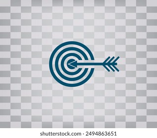 Vector de color oscuro sobre fondo gris a cuadros con degradado