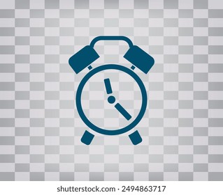 Vector dark color icon on gray checkered background with gradient