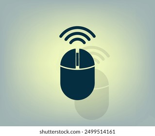 Vector de color oscuro con sombra sobre fondo gris