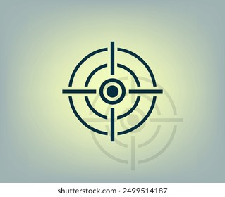 Vector de color oscuro con sombra sobre fondo gris